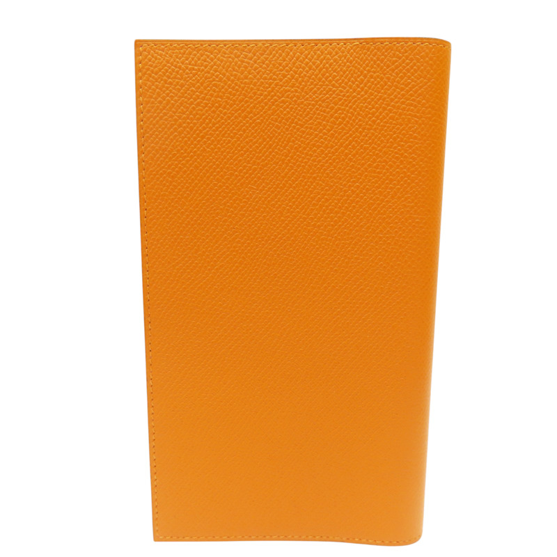 雙色 Epsom牛皮 EAZIP Note cover 萬用夾 C刻【HERMES 愛馬仕】 H076686CKAB-1