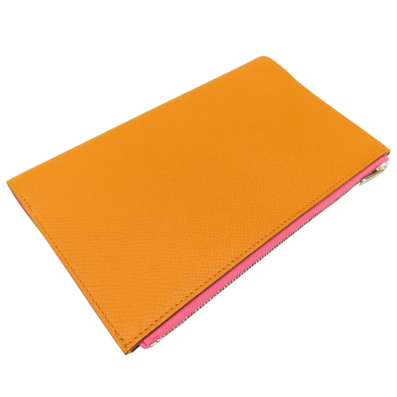 雙色 Epsom牛皮 EAZIP Note cover 萬用夾 C刻【HERMES 愛馬仕】 H076686CKAB-2