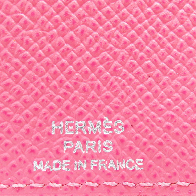 雙色 Epsom牛皮 EAZIP Note cover 萬用夾 C刻【HERMES 愛馬仕】 H076686CKAB-6