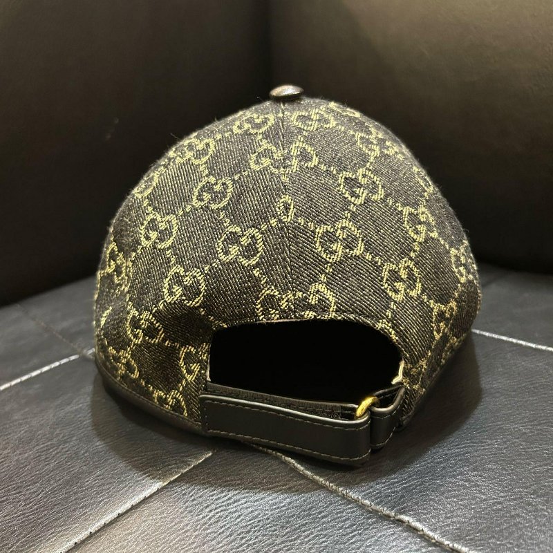 💎Han's house精品服飾💎GUCCI 滿版 老花 帽子 義大利製 男女共穿 656206-3