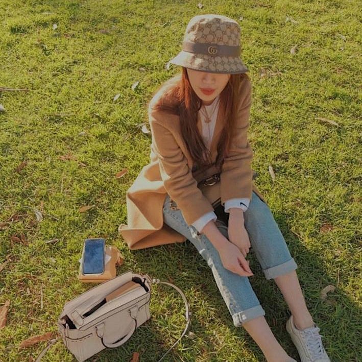 💎Han's house精品服飾💎GUCCI 滿版 老花 漁夫 帽子 576587 義大利製 原價19000-1