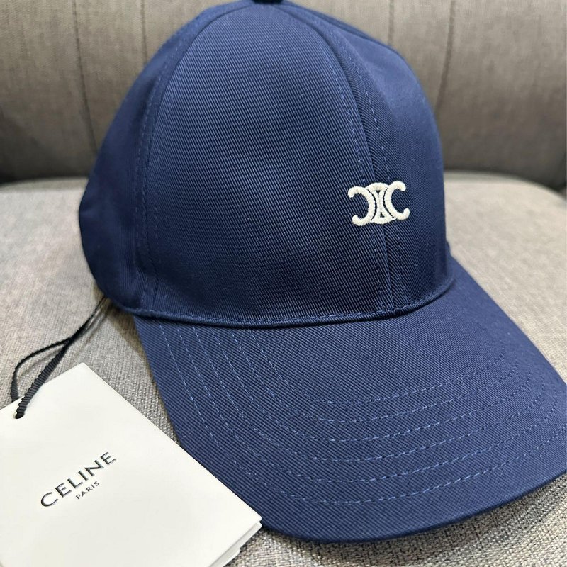 💎Han's house精品服飾💎celine 凱旋門 刺繡 帽子-8