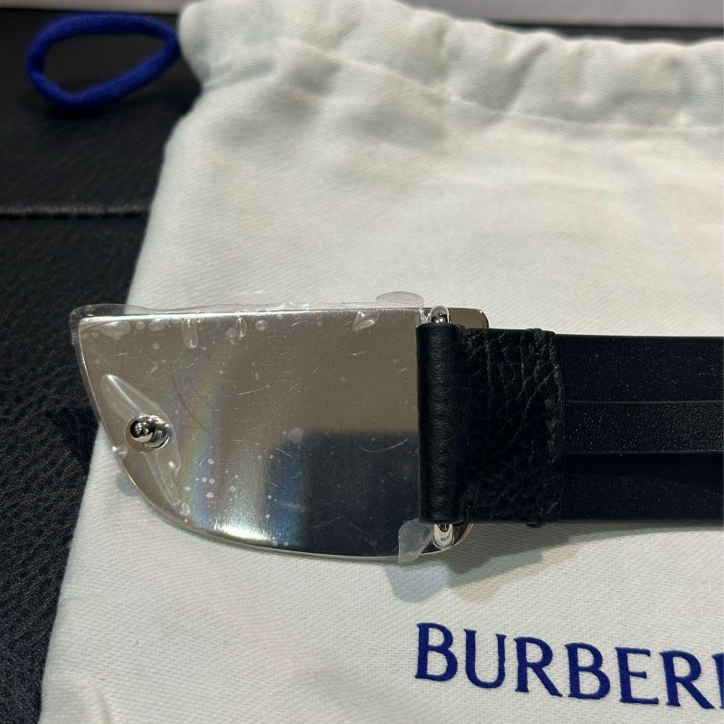 💎Han's house精品服飾💎Burberry 皮帶 寬3CM義大利製-4