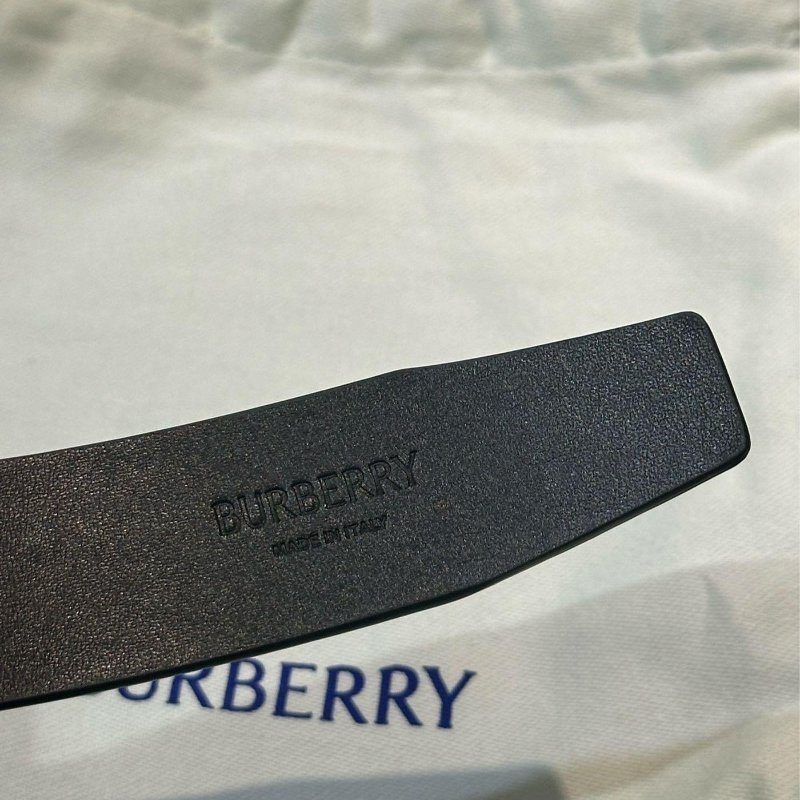 💎Han's house精品服飾💎Burberry 皮帶 寬3CM義大利製-5