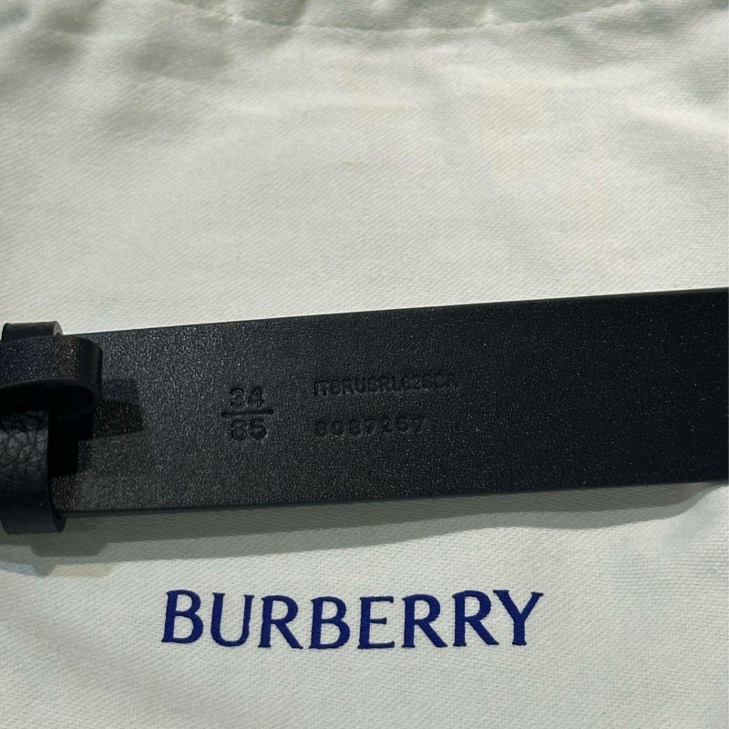 💎Han's house精品服飾💎Burberry 皮帶 寬3CM義大利製-6