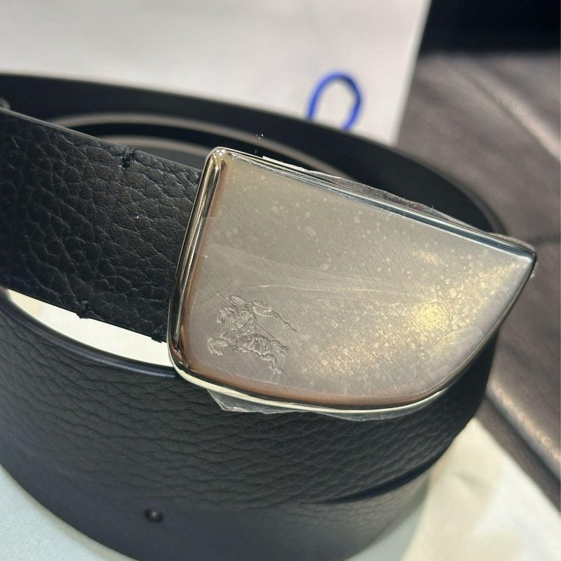 💎Han's house精品服飾💎Burberry 皮帶 寬3CM義大利製-7