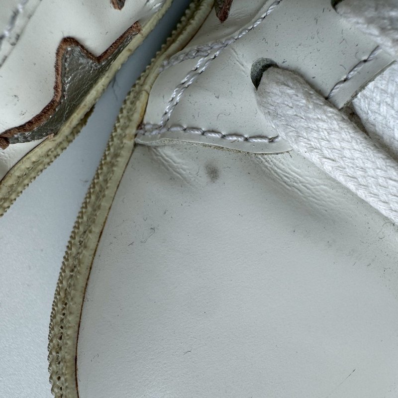 😍日常必買 YSL 聖羅蘭白色星星造型板鞋 37-4