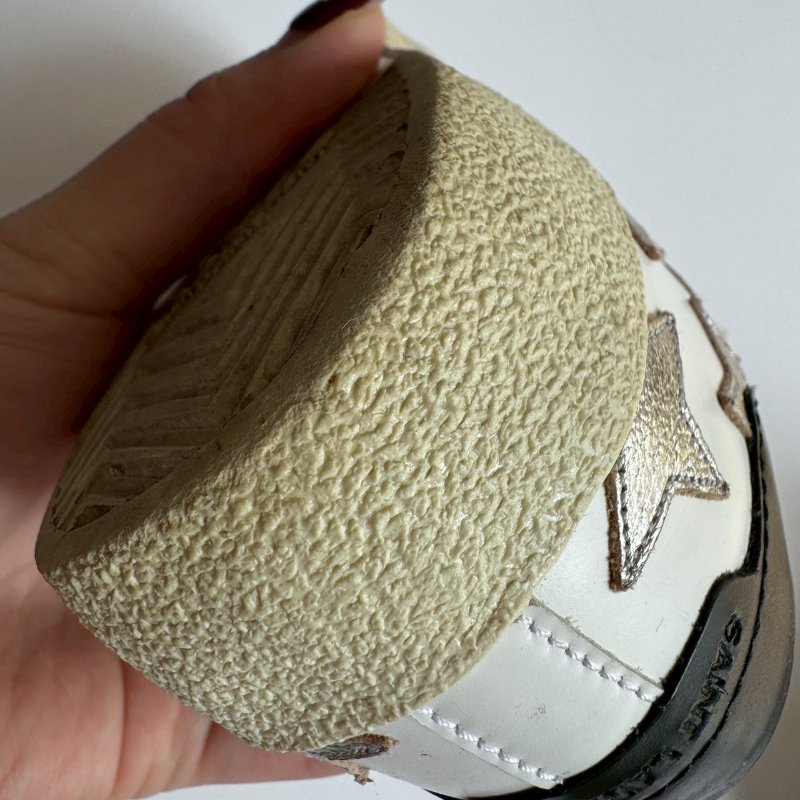 😍日常必買 YSL 聖羅蘭白色星星造型板鞋 37-16