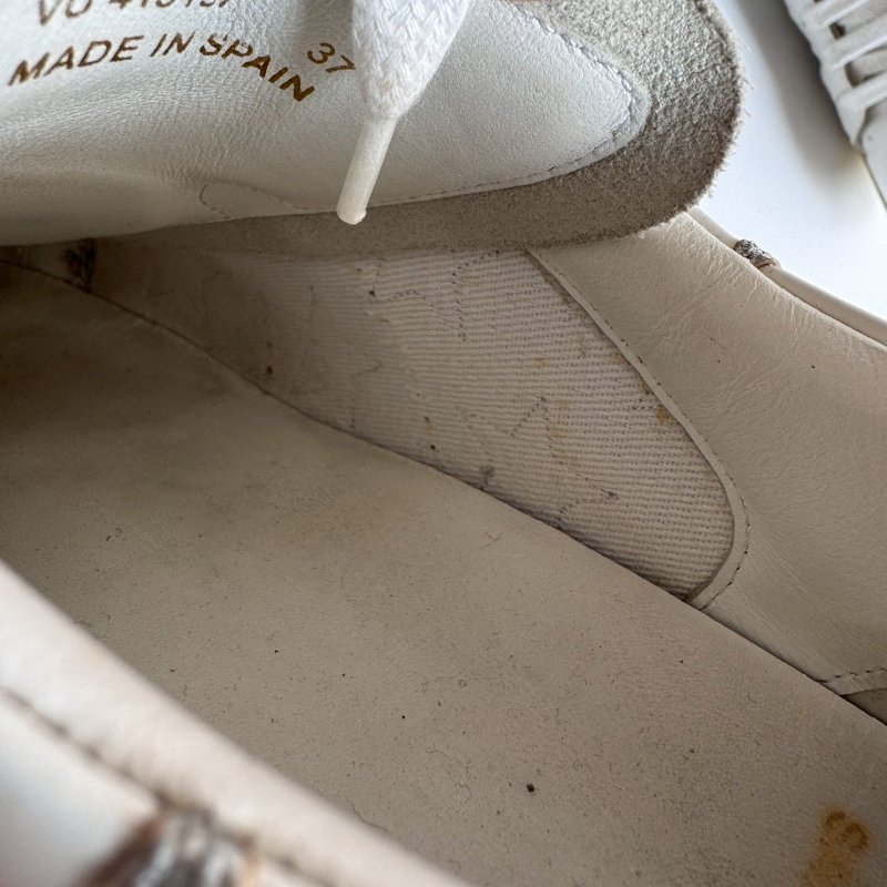 😍日常必買 YSL 聖羅蘭白色星星造型板鞋 37-19