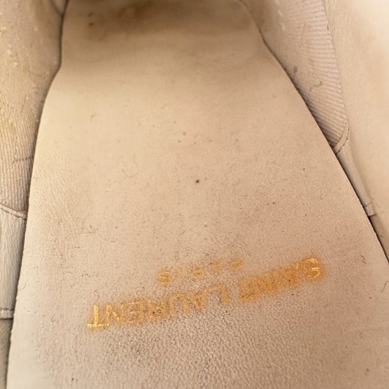 😍日常必買 YSL 聖羅蘭白色星星造型板鞋 37-21