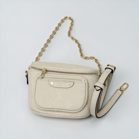 莉亞精品♡ Lv Mini Bumbag奶白色 二手美包