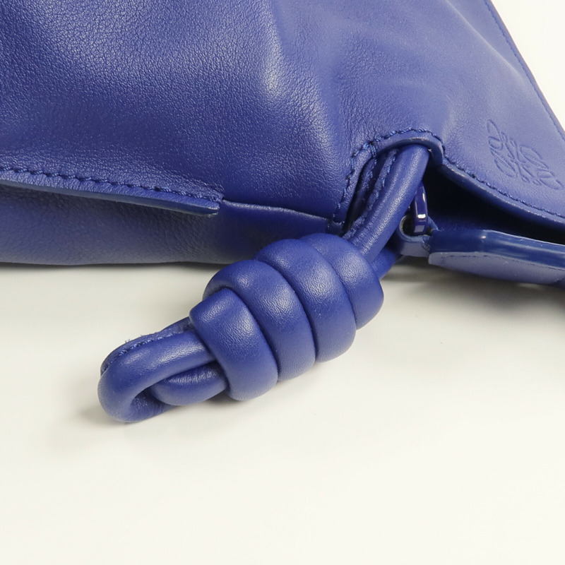 LOEWE 牛皮皮革Flamenco Clutch肩背袋-5