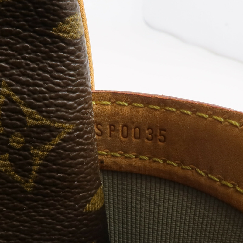LOUIS VUITTON Monogram Reporter PM金扣肩背袋棕色-13