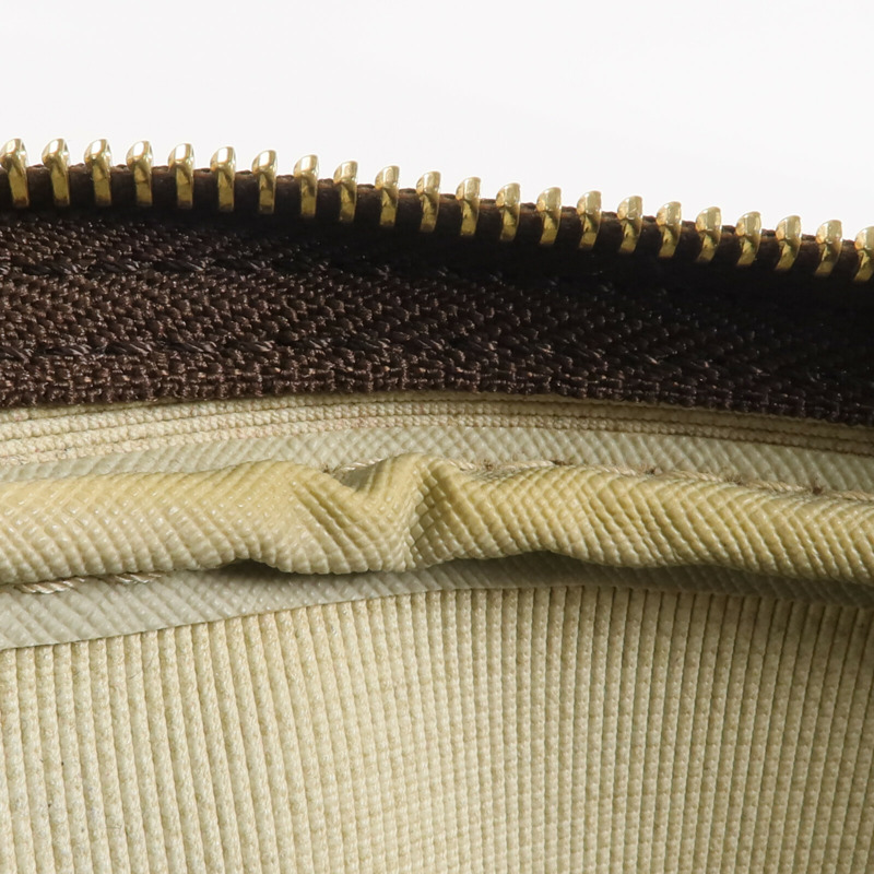 LOUIS VUITTON Monogram Reporter PM金扣肩背袋棕色-14