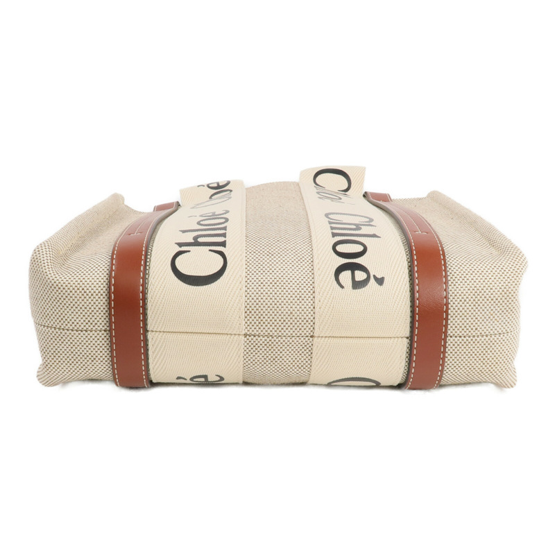 Chloe 帆布Woody Small Tote Bag手挽袋-3