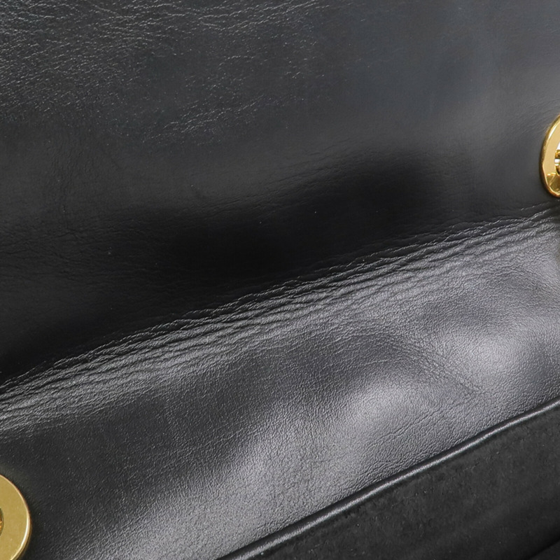 LOUIS VUITTON 牛皮皮革New Wave Chain Bag MM金扣鏈帶肩背袋-11