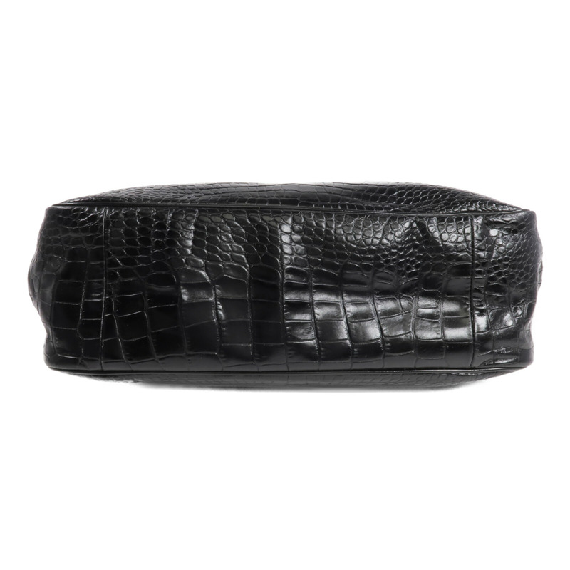 Longchamp 牛皮皮革Handbag金扣手挽袋-3