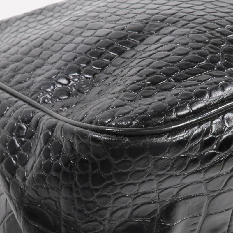 Longchamp 牛皮皮革Handbag金扣手挽袋-6