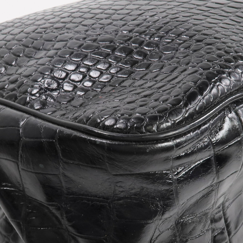 Longchamp 牛皮皮革Handbag金扣手挽袋-8