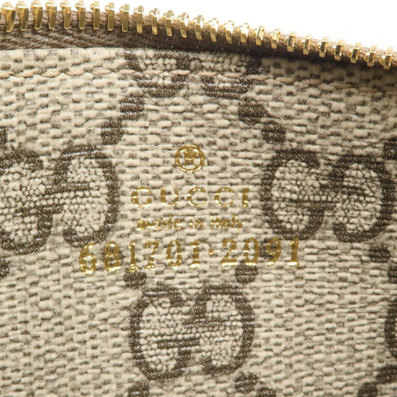 GUCCI 塗層帆布Gucci x Balenciaga Card Case金扣卡片套-13