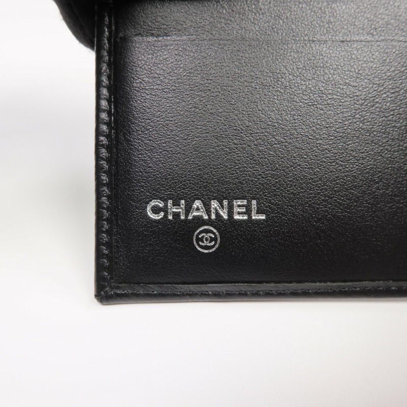 CHANEL 牛皮皮革Wallet錢包-7