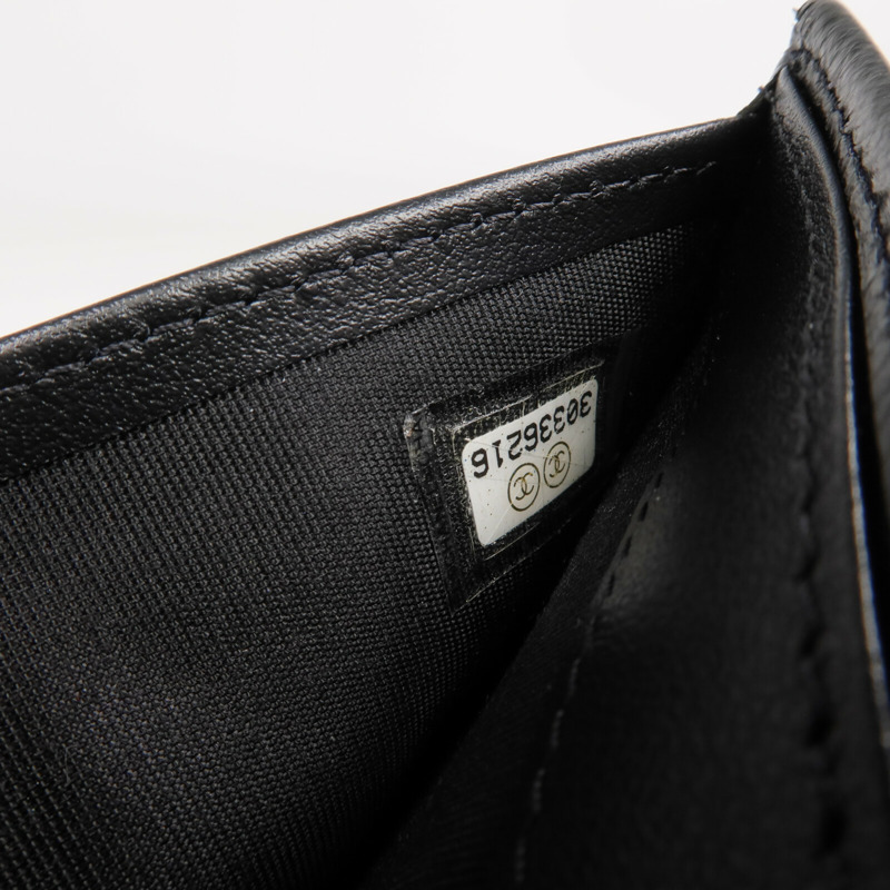 CHANEL 牛皮皮革Wallet錢包-9