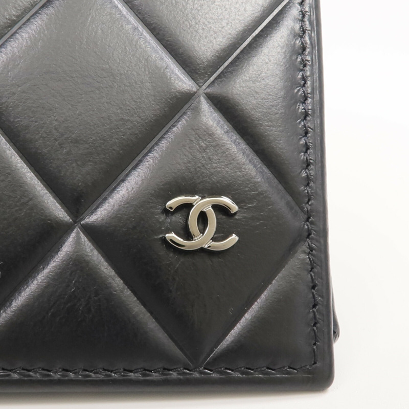 CHANEL 牛皮皮革Wallet錢包-12