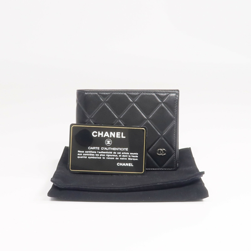 CHANEL 牛皮皮革Wallet錢包-13