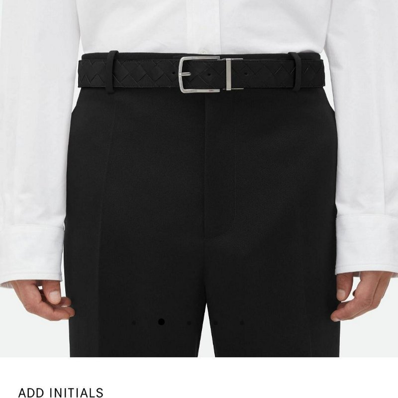 💎Han's house精品服飾💎BOTTEGA VENETA BV 雙面用 編織 皮帶 真皮 意大利製 寬3.5cm 現貨100 原價24800-5