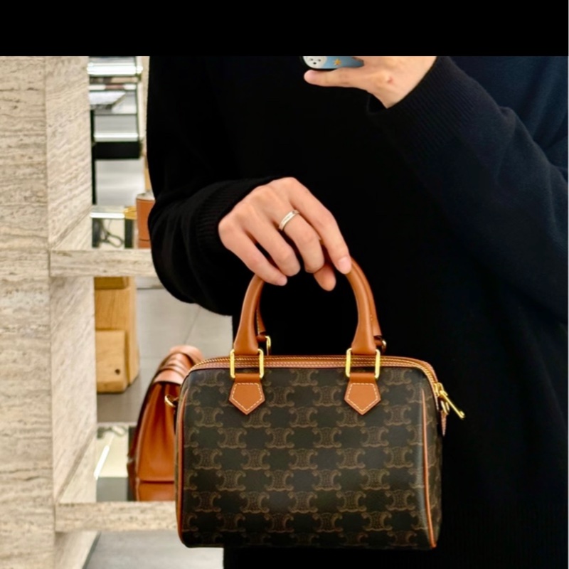 Celine 波士頓斜背手提兩用包-3