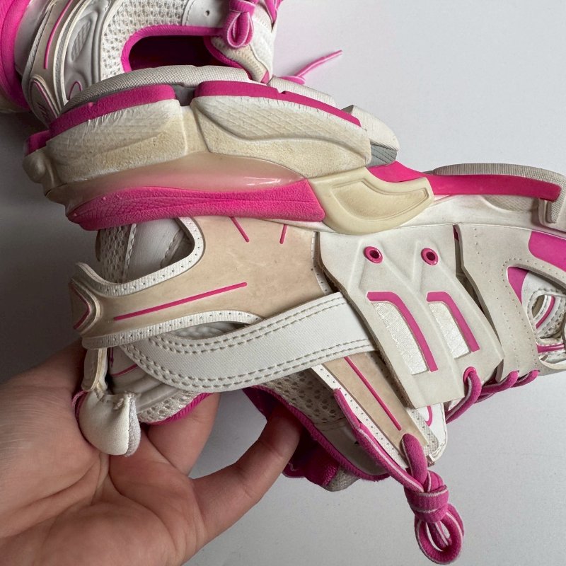 🉑黃金尺寸 Balenciaga粉色老爹鞋39-5