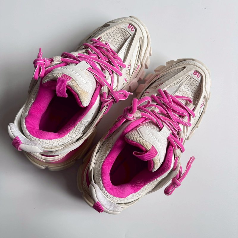 🉑黃金尺寸 Balenciaga粉色老爹鞋39-8