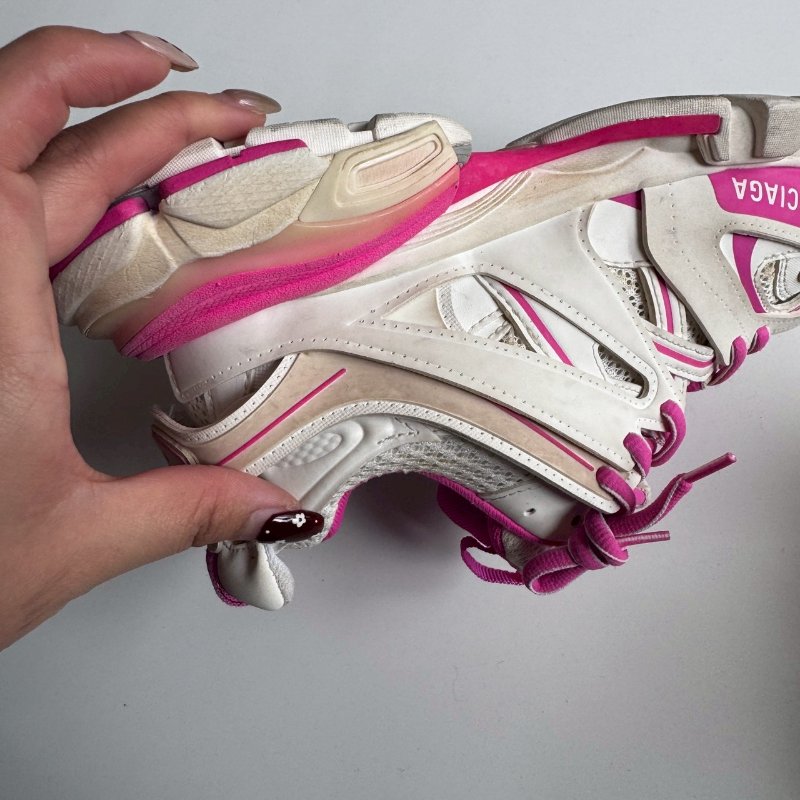 🉑黃金尺寸 Balenciaga粉色老爹鞋39-14