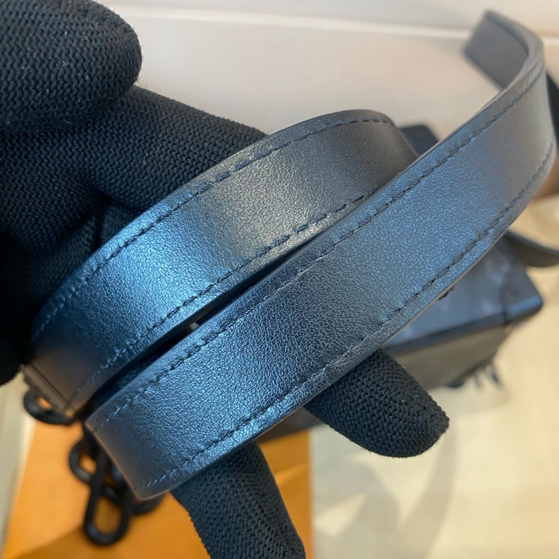 Louis Vuitton Soft Trunk 老花黑色 黑武士盒子包 編碼款-7