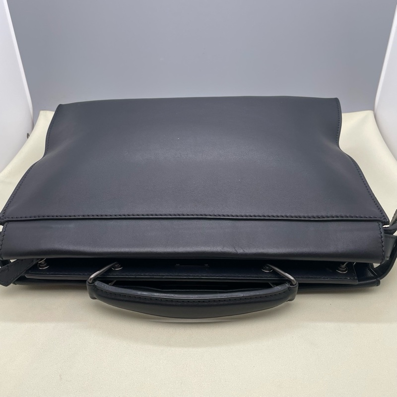 98新FENDI/芬迪 小惡魔 peekaboo 全皮男士公文包 尺寸:37✖️28✖️cm 附件: 塵袋 肩帶 (-6