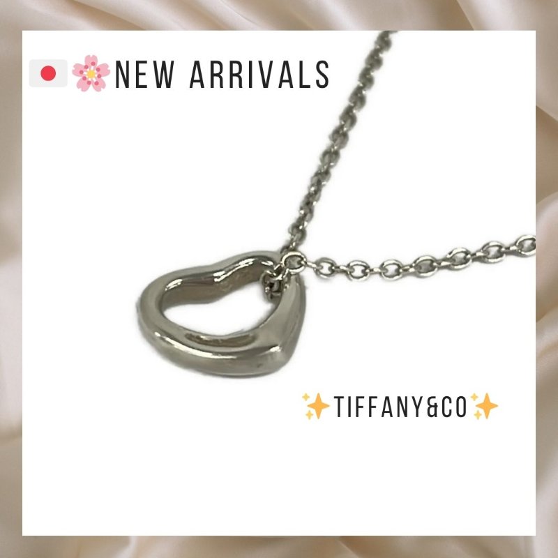 🛍️🎁 26 🔥 4月新品上架 💘Tiffany & Co. 鏤空心形愛心項鍊🔥 熱賣款 經典款頸鏈 Tiffany NECKLACE-2