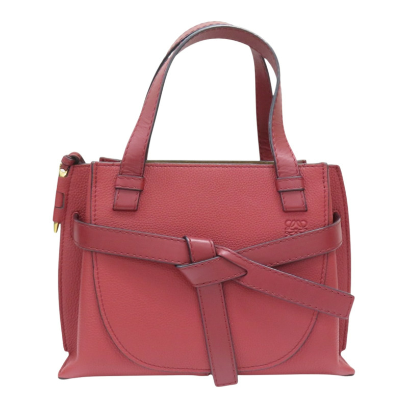 紅色 牛皮 Gate 兩用包【LOEWE 羅威】 321.12.Z99-1