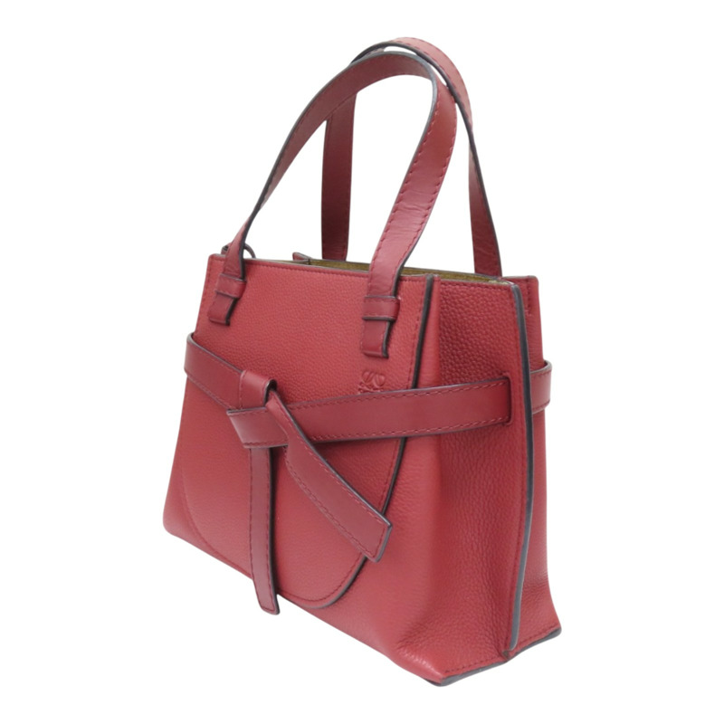 紅色 牛皮 Gate 兩用包【LOEWE 羅威】 321.12.Z99-3