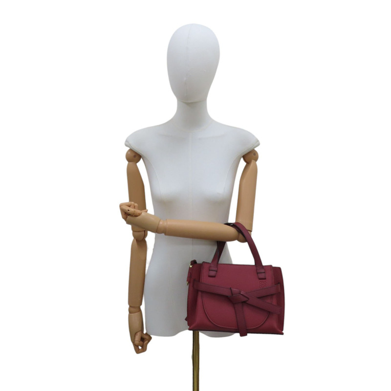 紅色 牛皮 Gate 兩用包【LOEWE 羅威】 321.12.Z99-7