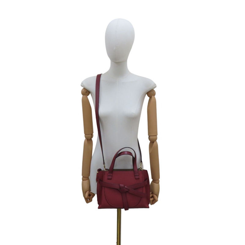 紅色 牛皮 Gate 兩用包【LOEWE 羅威】 321.12.Z99-8