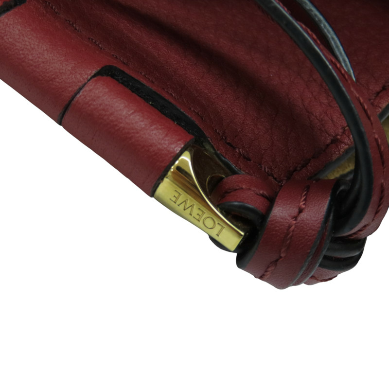 紅色 牛皮 Gate 兩用包【LOEWE 羅威】 321.12.Z99-15