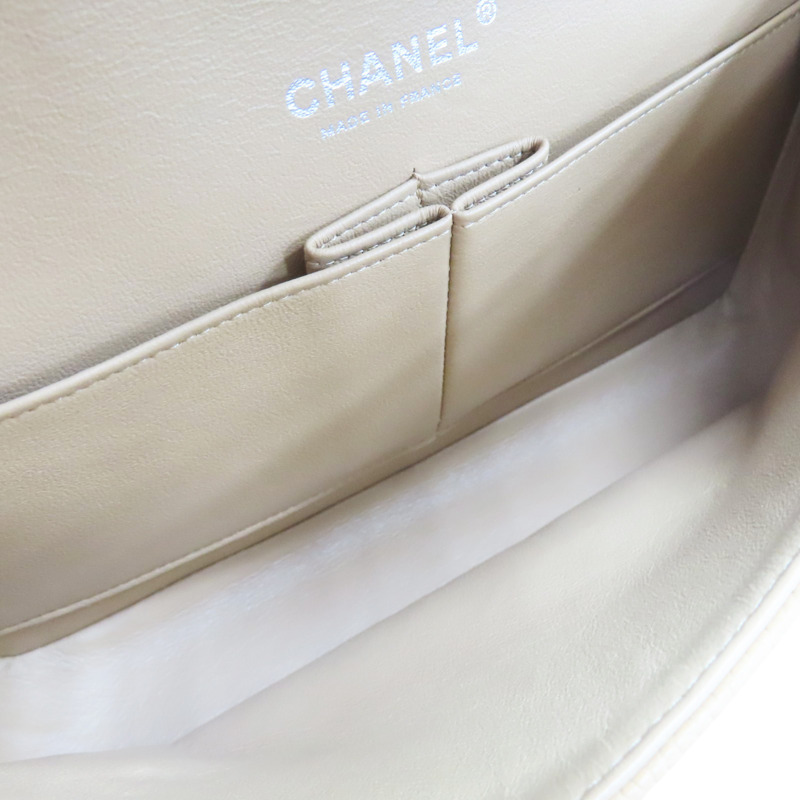 駝色 菱格紋 荔枝牛皮 Coco25 鍊帶 肩背包【CHANEL 香奈兒】 A01112-4