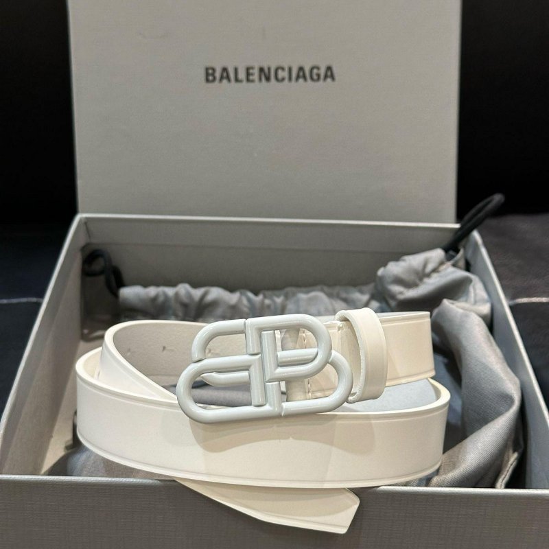 💎Han's house精品服飾💎 Balenciaga 巴黎世家 皮帶 寬 2.5 cm 現貨 85-5