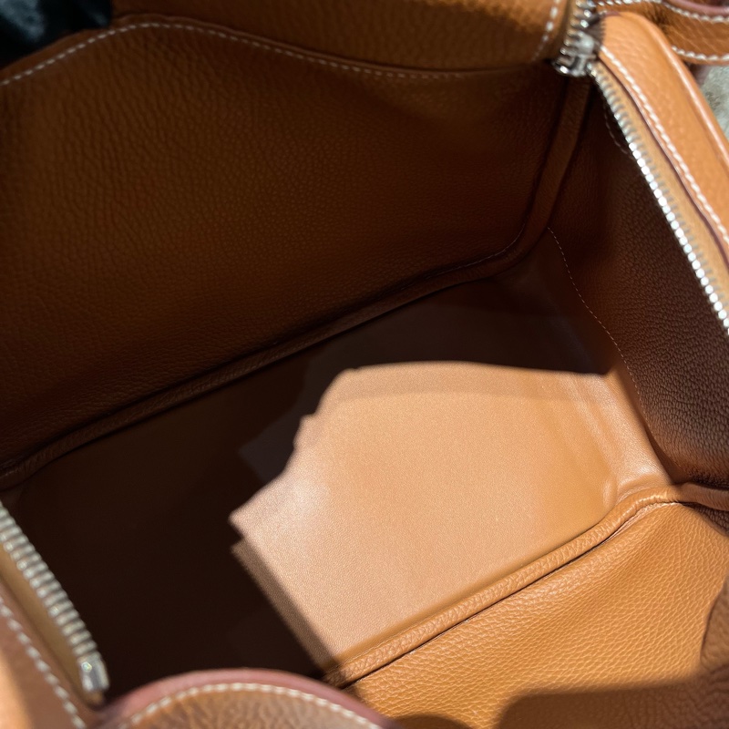 Hermes金棕銀釦Lindy 30-5