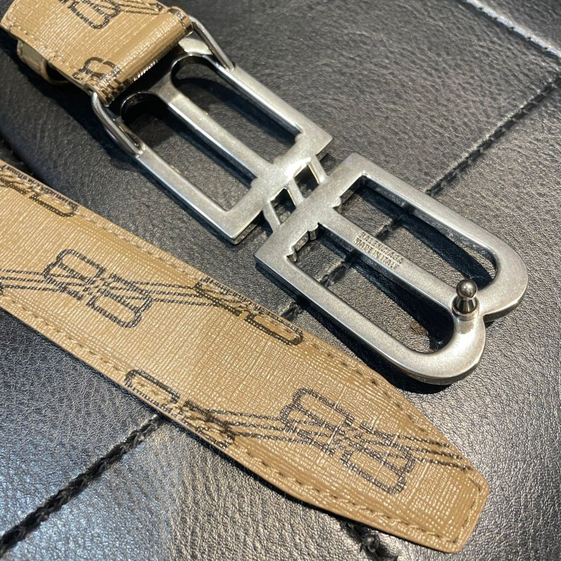 💎Han's house精品服飾💎 Balenciaga 巴黎世家 皮帶 寬 3 cm 現貨80-2