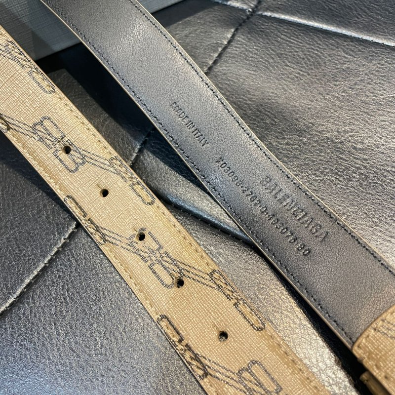 💎Han's house精品服飾💎 Balenciaga 巴黎世家 皮帶 寬 3 cm 現貨80-3