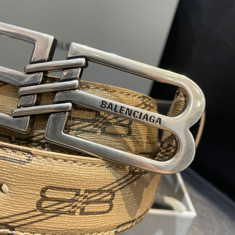 💎Han's house精品服飾💎 Balenciaga 巴黎世家 皮帶 寬 3 cm 現貨80-4
