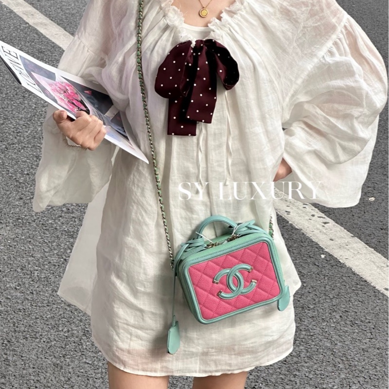 Chanel香奈儿 Vanity case 相机包-6