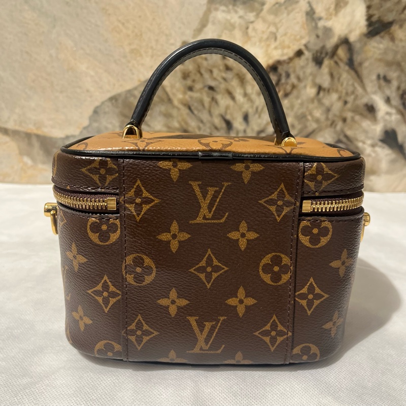 Louis Vuitton 雙拼色Monogram Vanity化妝包-2