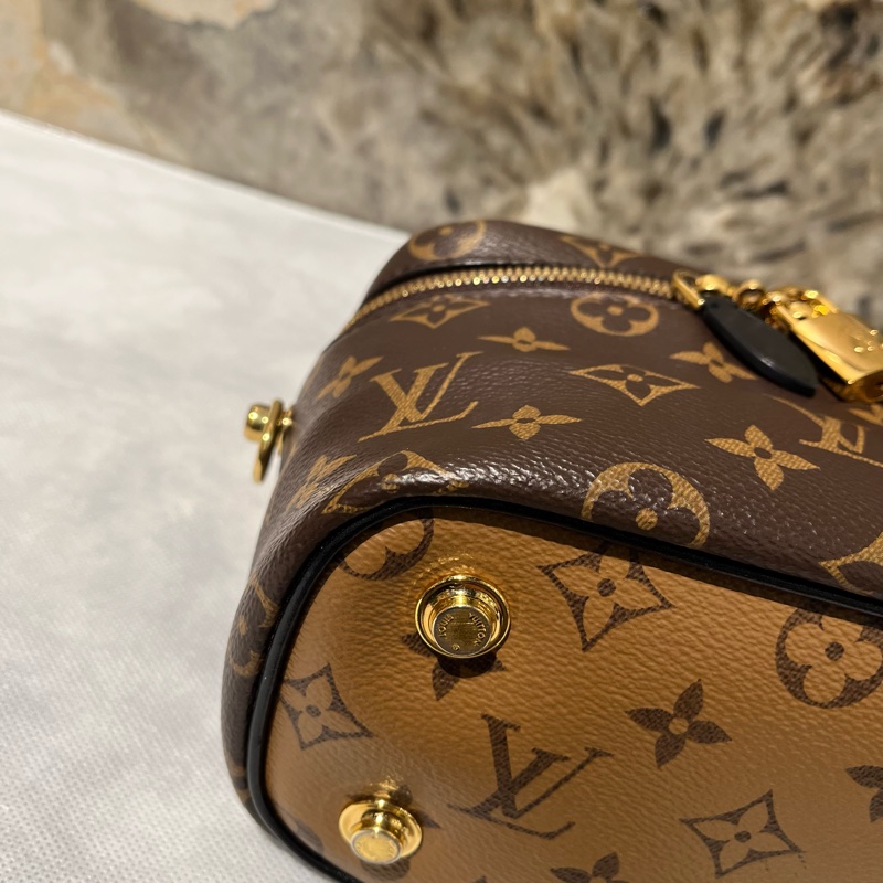 Louis Vuitton 雙拼色Monogram Vanity化妝包-6